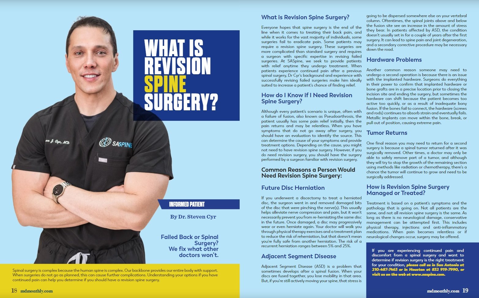 Revision Spine Surgery