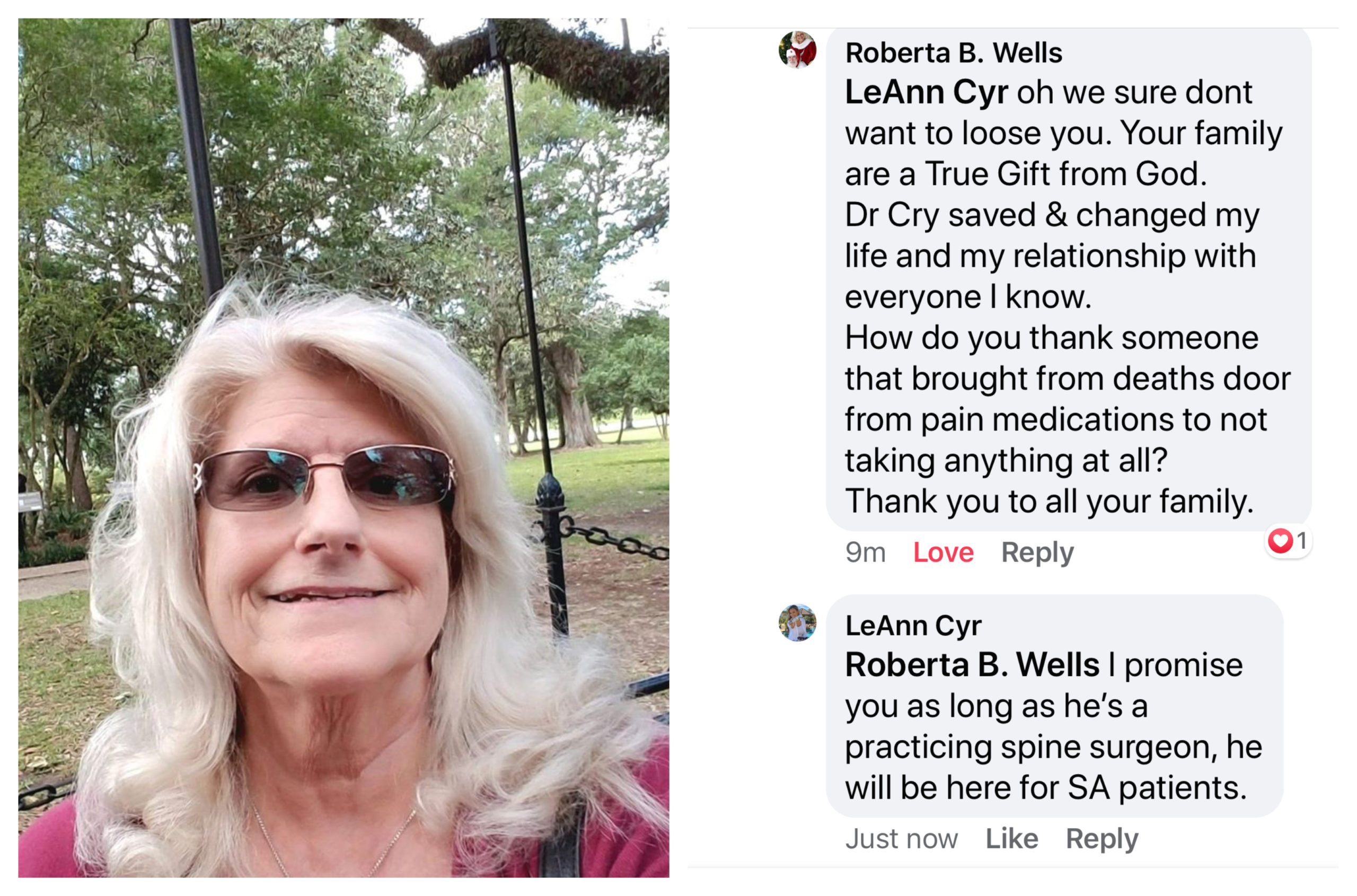 Testimonial - Roberta Wells