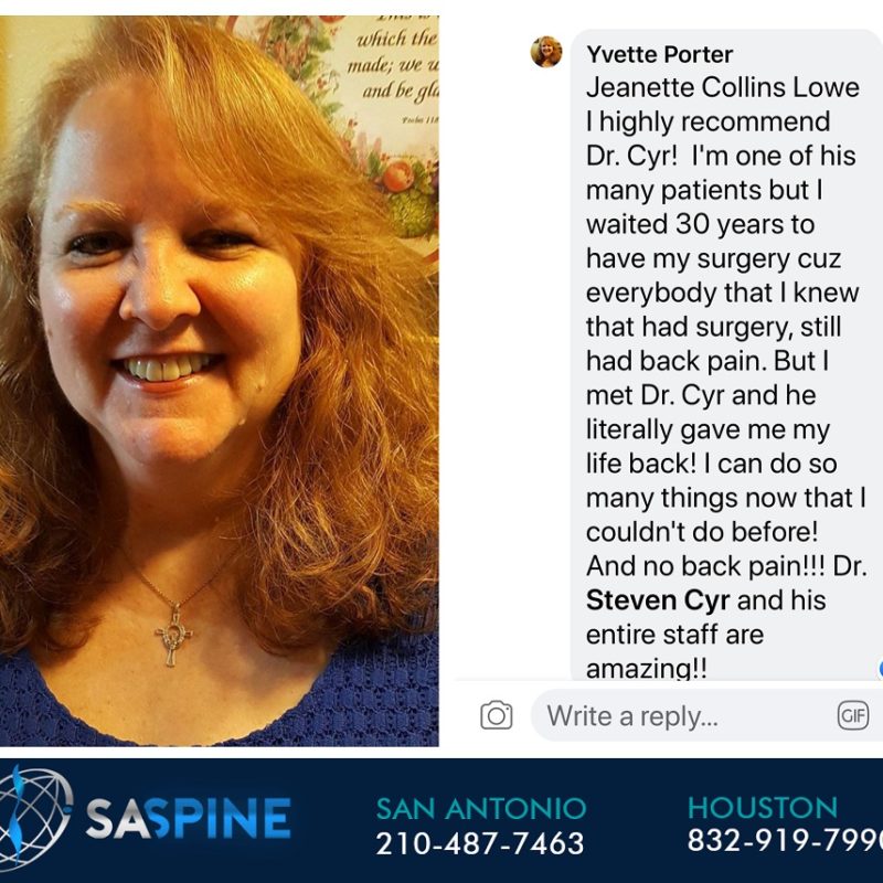 Testimonial - Yvette Porter