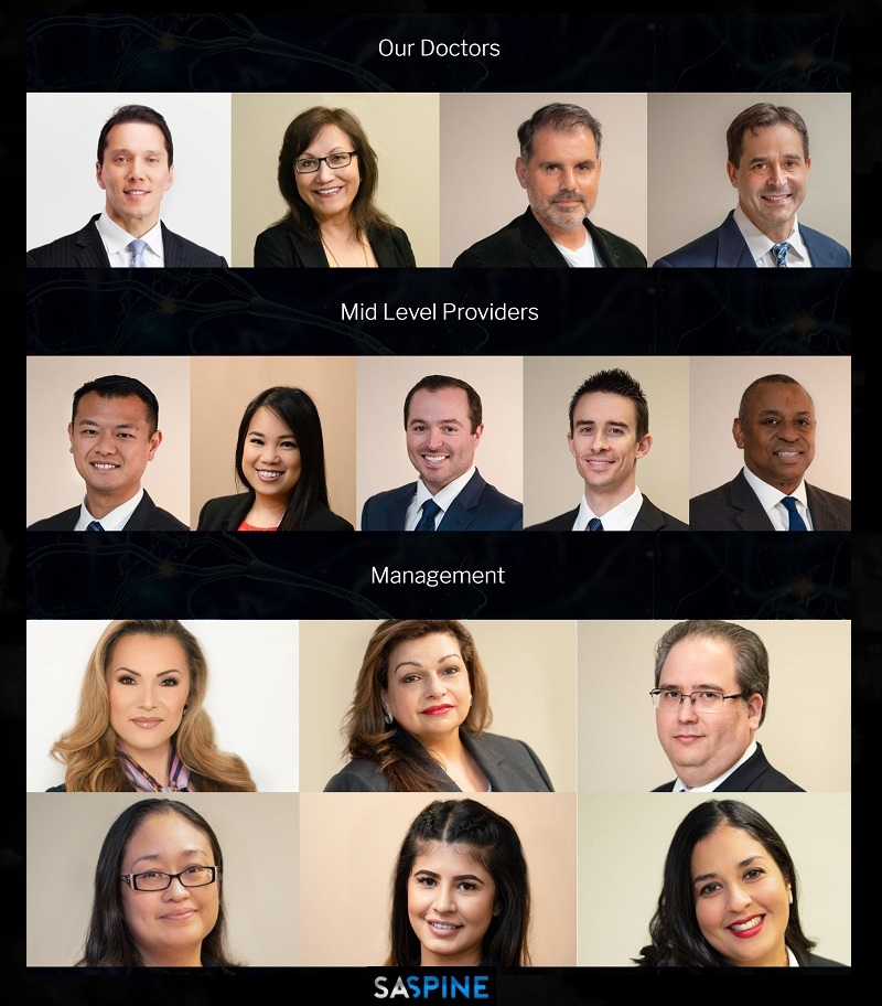 SASpine’s Expert San Antonio Team