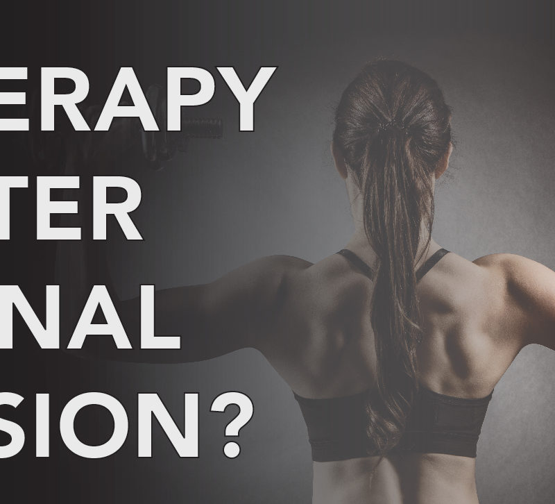 Physical Therapy after a Spinal Fusion