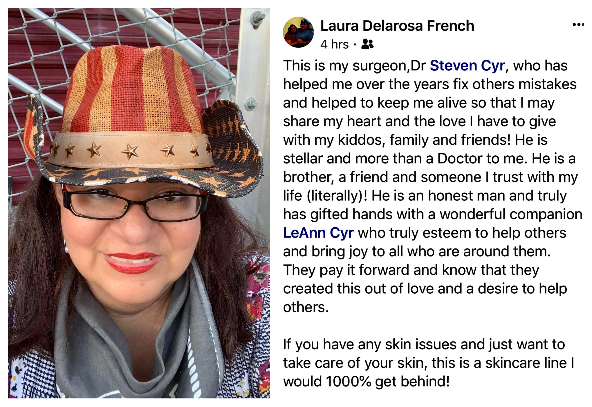 Laura French Testimony