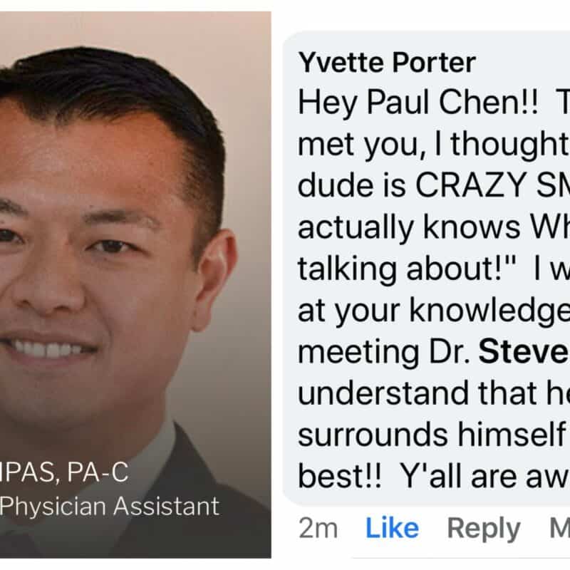 Yvetter Porter on Paul Chen