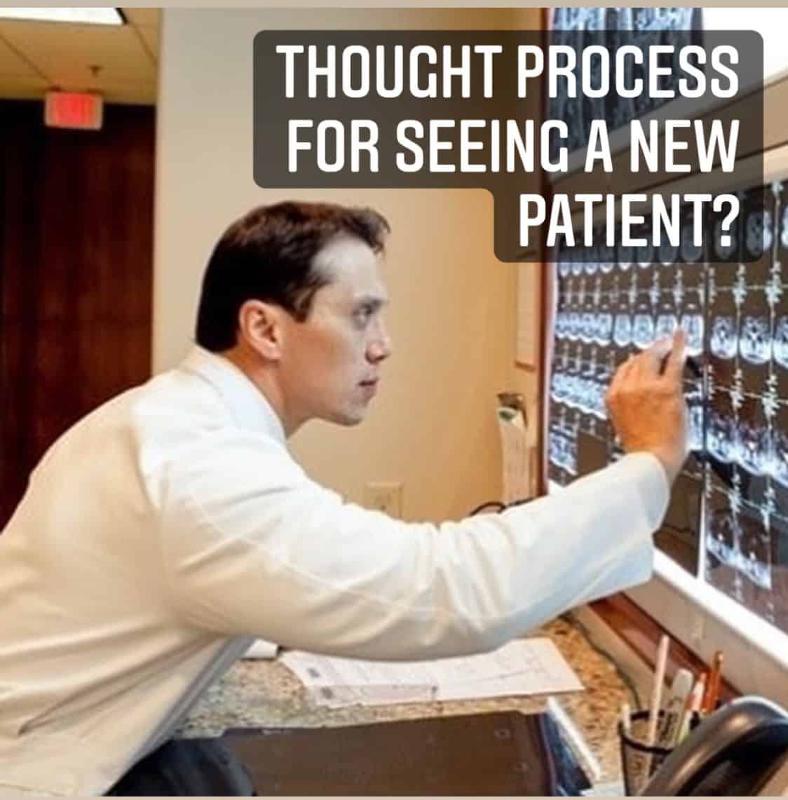 Seeing a New Patient