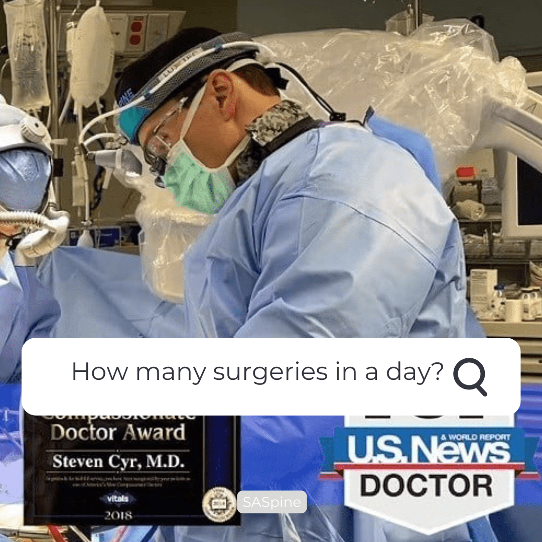 How many surgeries